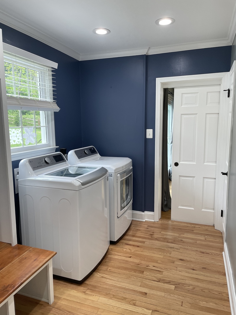 Laundry Room in Dakota Blue